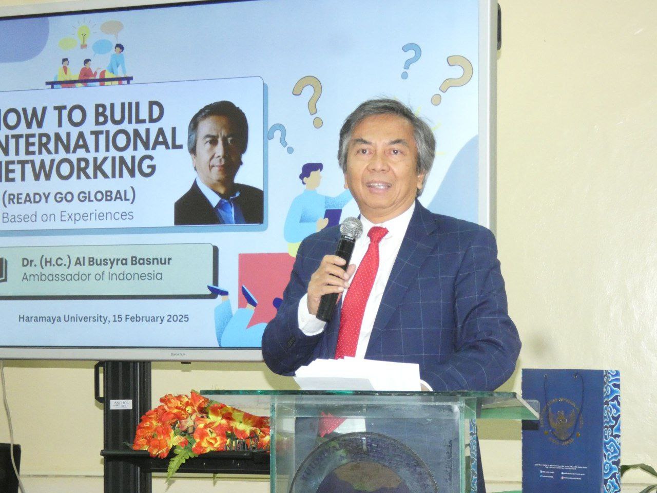Dr. (H.C.) Al Busyra Basnur at Global Connectivity Key to Development, Indonesian Envoy Tells Haramaya
