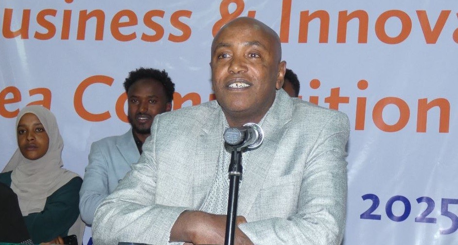 Dr. Yishak Yousuf at Fosters Innovation through Technology and Business Idea Competition