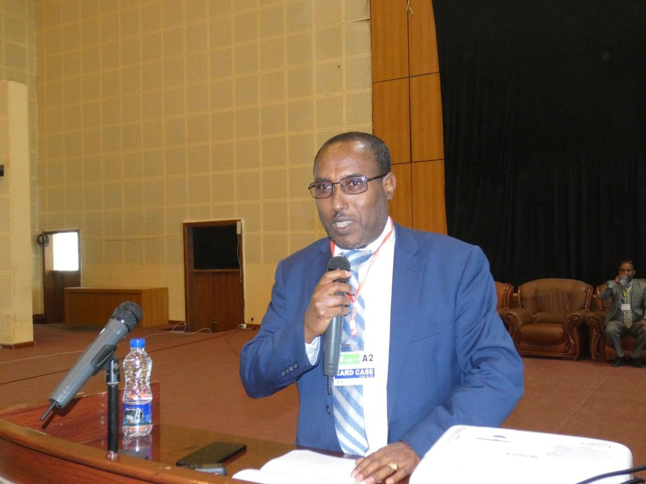 Prof. Mengistu Urge at Ethiopian Physicists Convene
