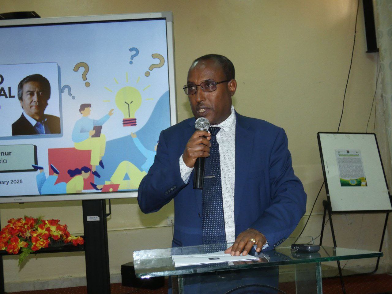 Prof. Mengistu Urge at Global Connectivity Key to Development