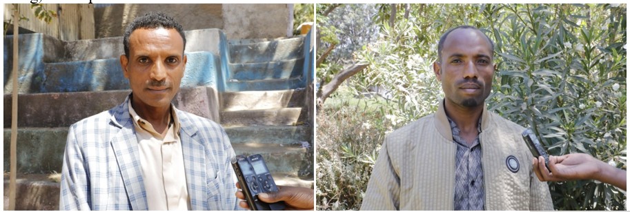 Tadese Zabeh and Dereje Getahun