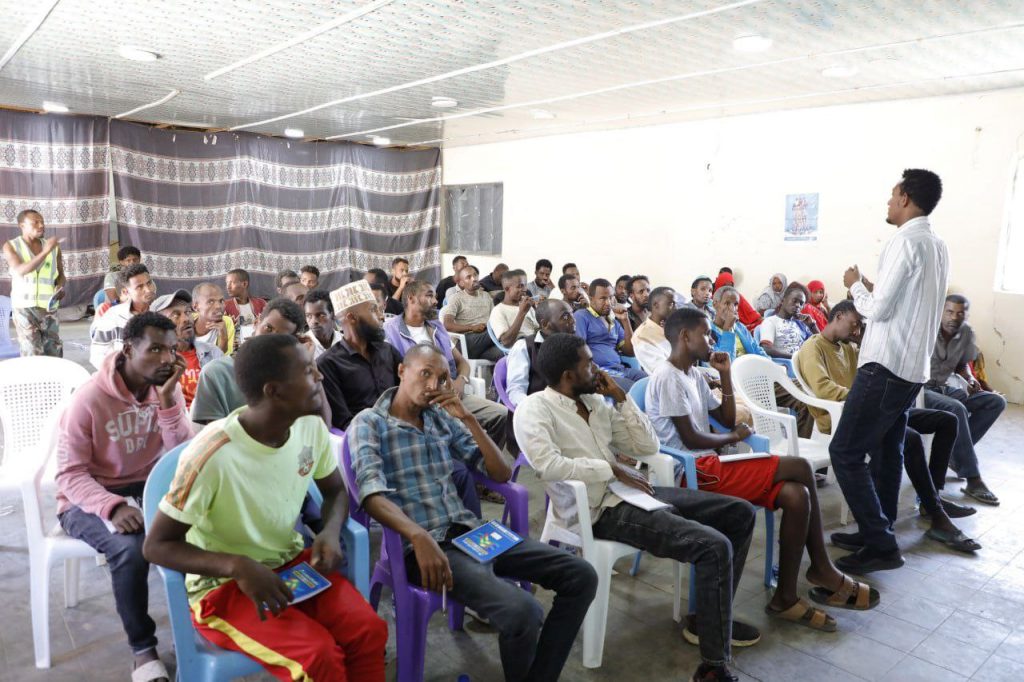 Participants training program prevention of communicable diseases and personal hygiene