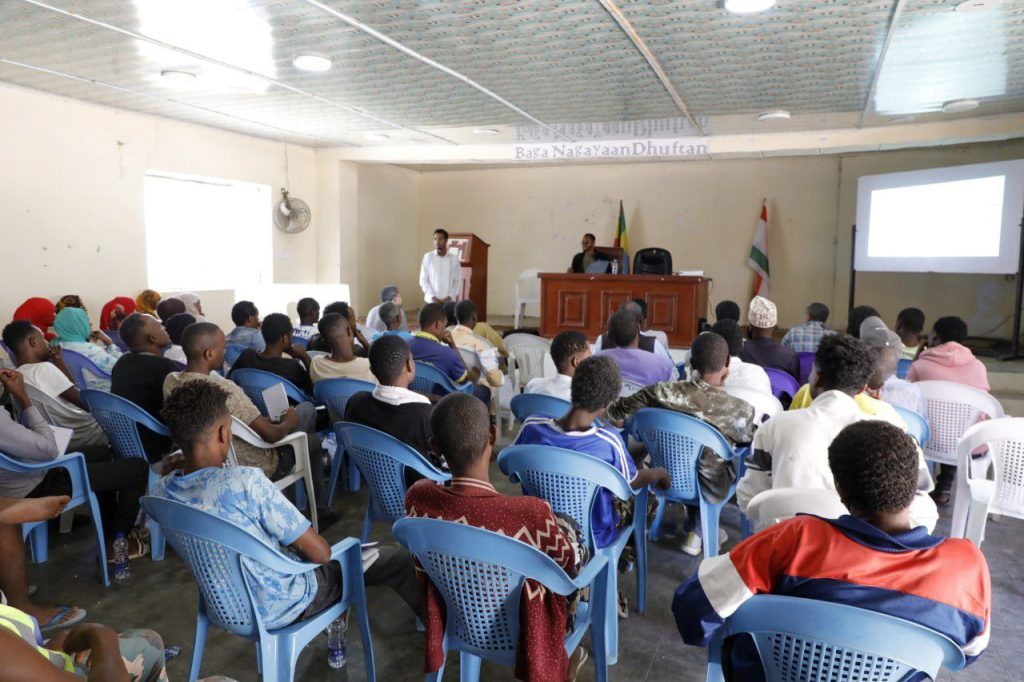 Participants training program prevention of communicable diseases and personal hygiene