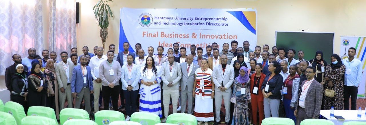 Participants at Fosters Innovation through Technology and Business Idea Competition