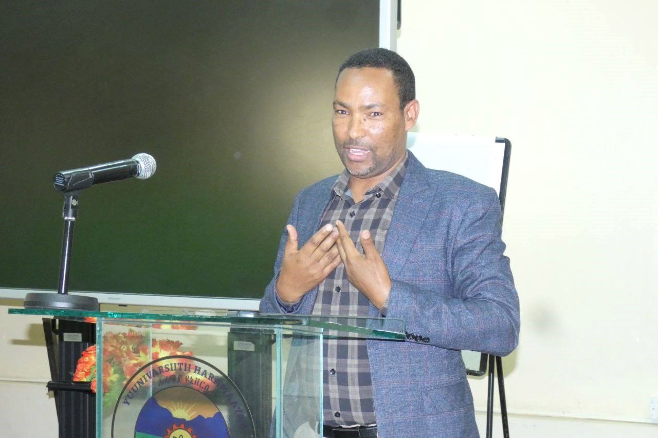 Dr. Garkebo Basha  at Capacity Building Training on Gender Issues and Legal Frameworks