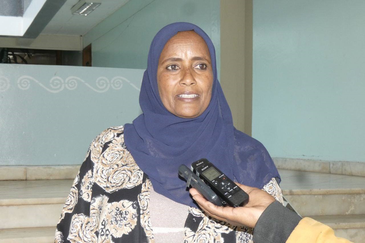 Mrs. Romel Aliyi at Mr. Sitotaw Takel at Participants at Food Hygiene Workshop for Market Stakeholders 