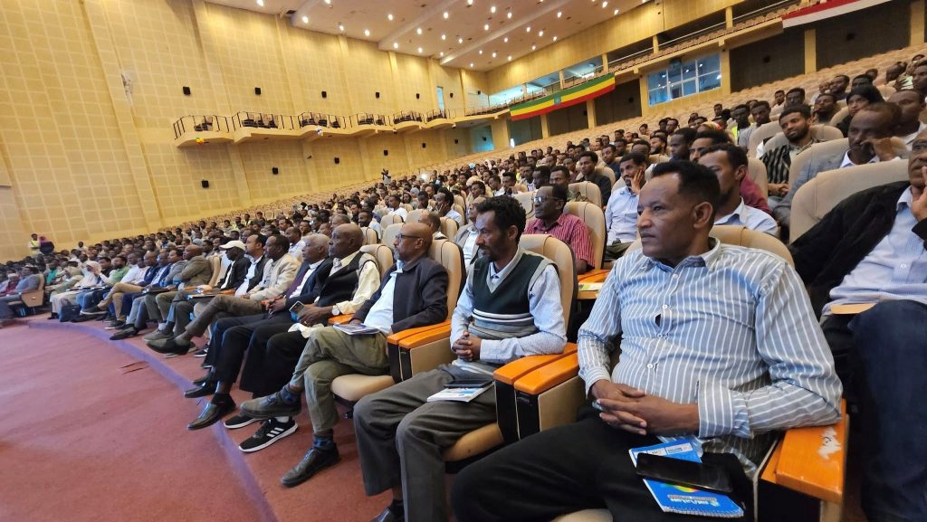 faculty members, researchers, students, and administrators, including the Vice Presidents of Haramaya University at  Legacy of American Ethiopian Partnership with Public Seminar