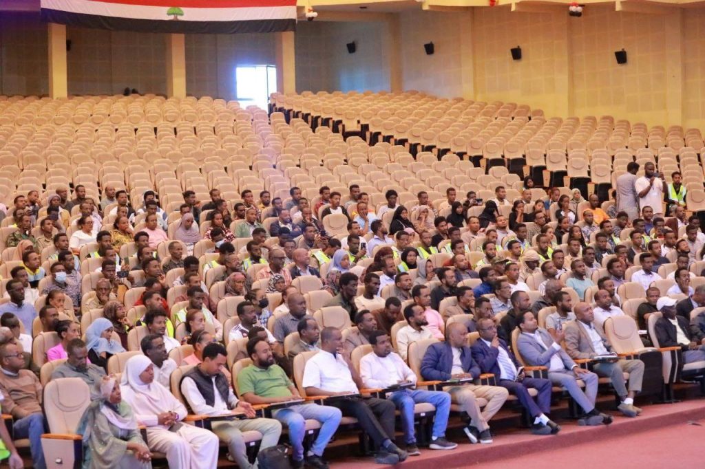 faculty members, researchers, students, and administrators, including the Vice Presidents of Haramaya University at  Legacy of American Ethiopian Partnership with Public Seminar