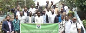 Participants at Food Hygiene Workshop for Market Stakeholderss