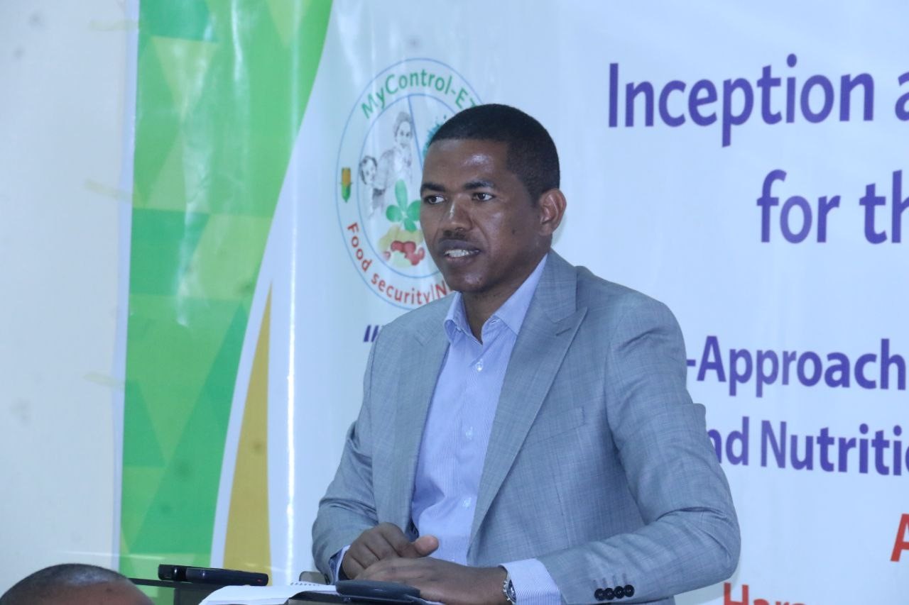Dr. Amin Mehamed at Mycotoxin Conatmination and boost food security
