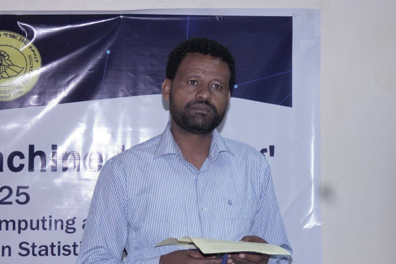 Dr. Kasahun Takele at Statistical associationHost Key Training