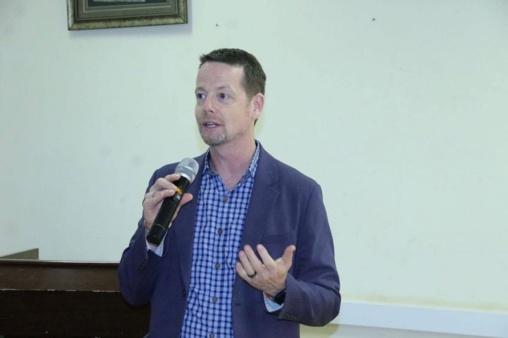 Mr. Ryan Bradeen, Cultural Affairs Officer at the U.S. Embassy, represented the Embassy at the workshop
