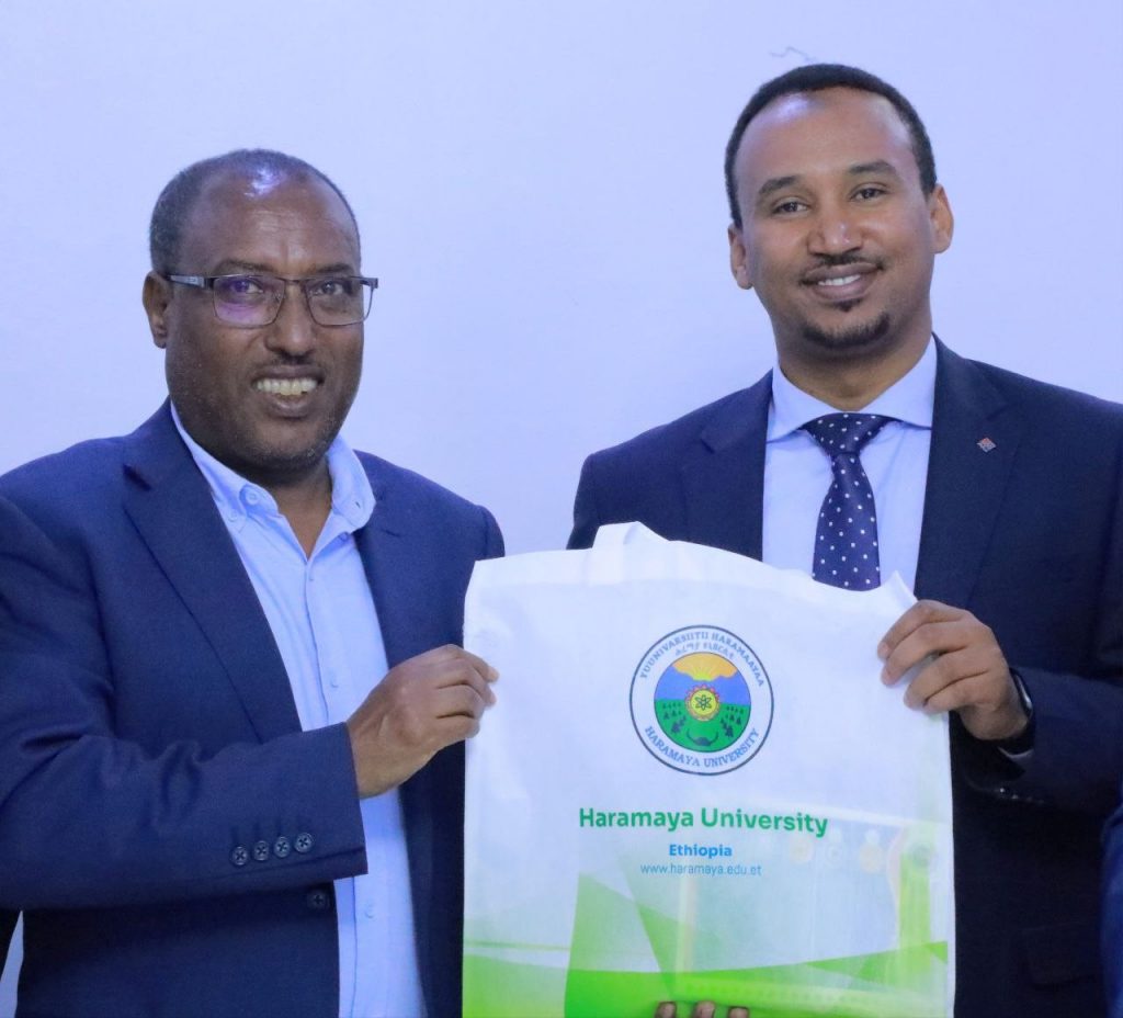 Partnership with Memorandum Dr. Mohamed Ahmed Sulub with Professor Mengistu