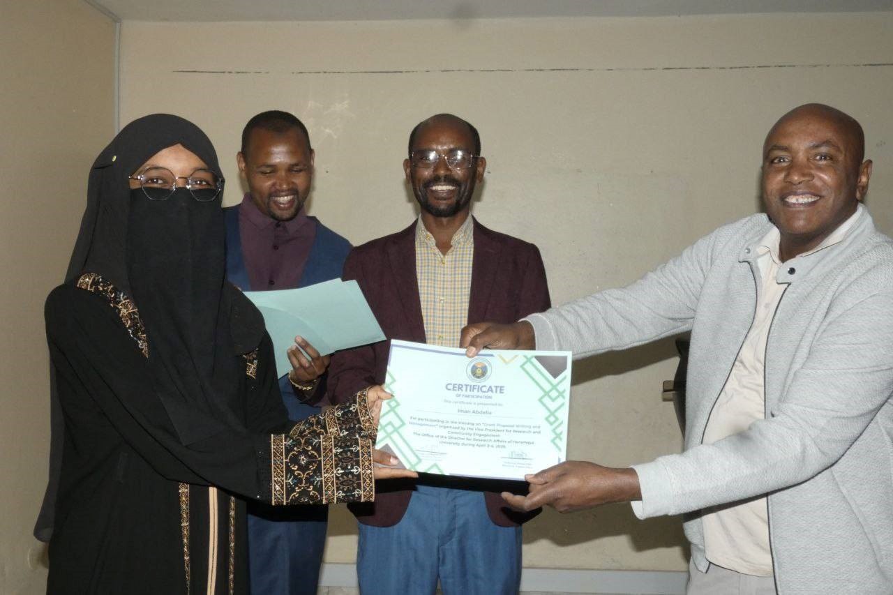 participants at Academic Staff with Grant Proposal Development Training