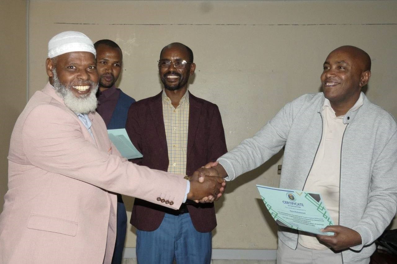 participants at Academic Staff with Grant Proposal Development Training