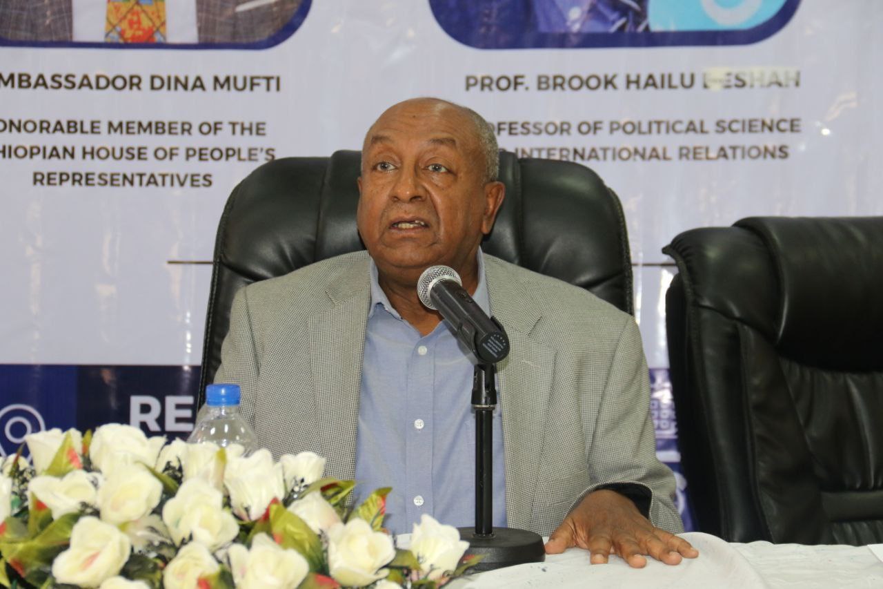 Professor Brook Hailu at Public Lecture on Diplomacy and Foreign Relations