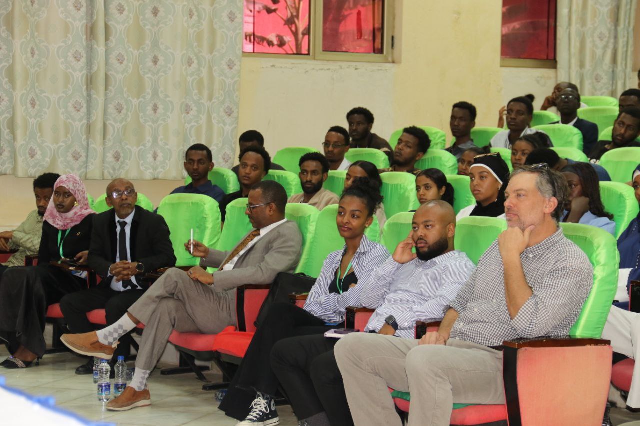 Participants at Haramaya University Hosts Public Lecture on Diplomacy and Foreign Relations