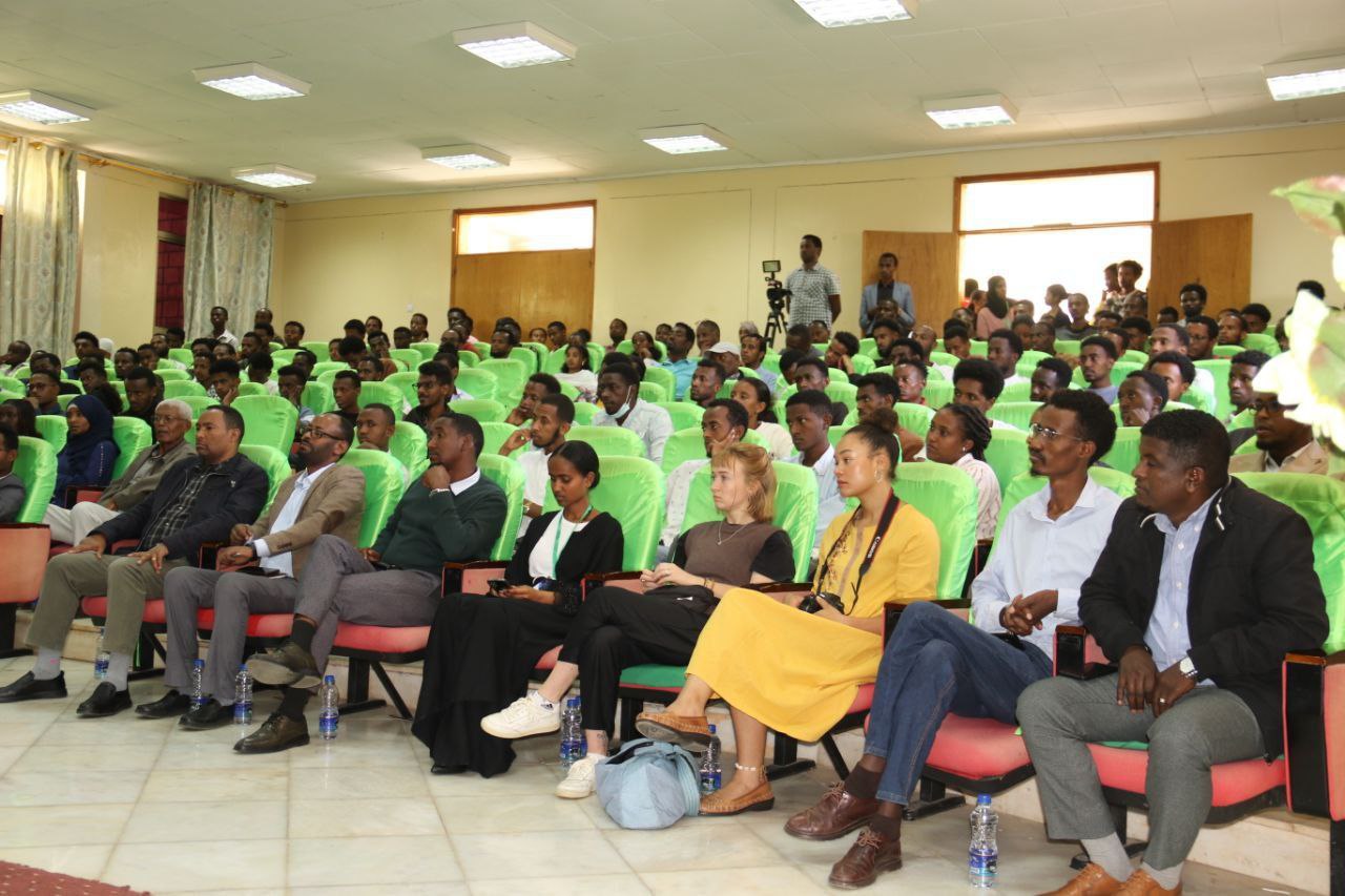 Participants at Haramaya University Hosts Public Lecture on Diplomacy and Foreign Relations