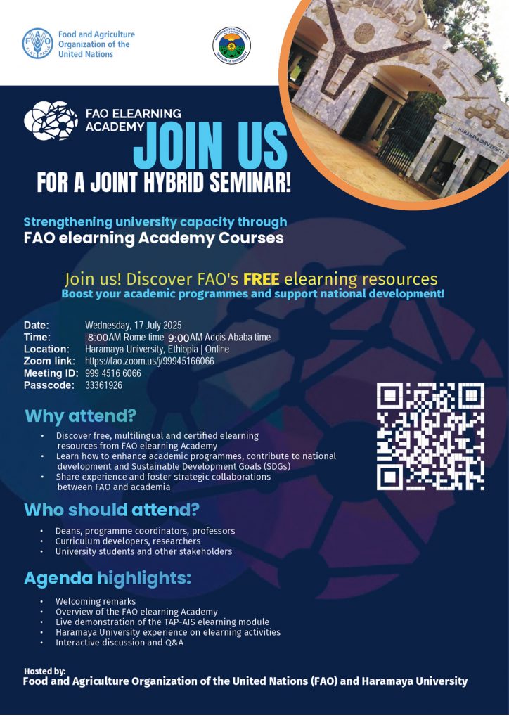 FAO eLearning - Haramaya University_Revised