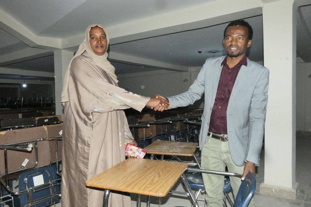 Mr. Kemal stated at the donation ceremony with Ms. Semira