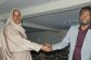 Mr. Kemal stated at the donation ceremony Greating Mrs. Semira