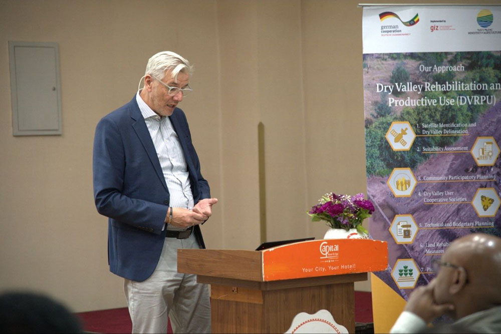 Mr. Mike Bartels, Project Manager of the GIZ-CDSDR III Program