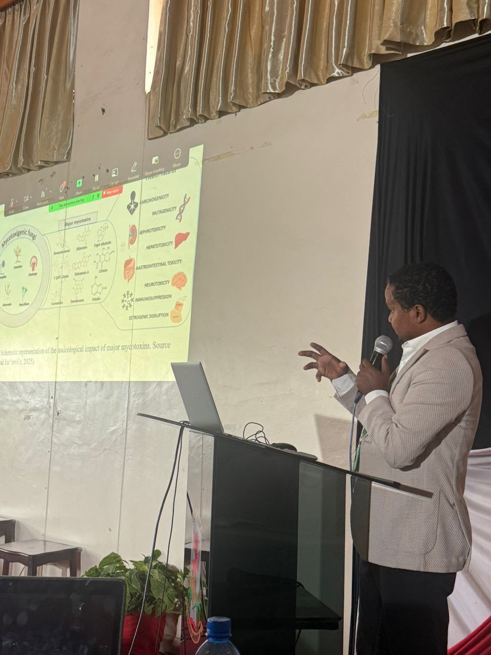 Dr. Abdi mohammed at Biotech for Africa Symposium Spotlights Emerging Solutions for Food Safety