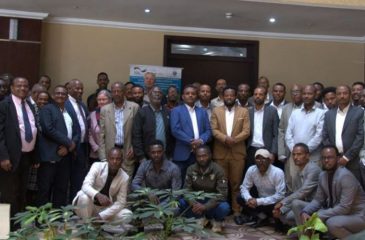 Group Photo of Slide of A validation workshop for the project