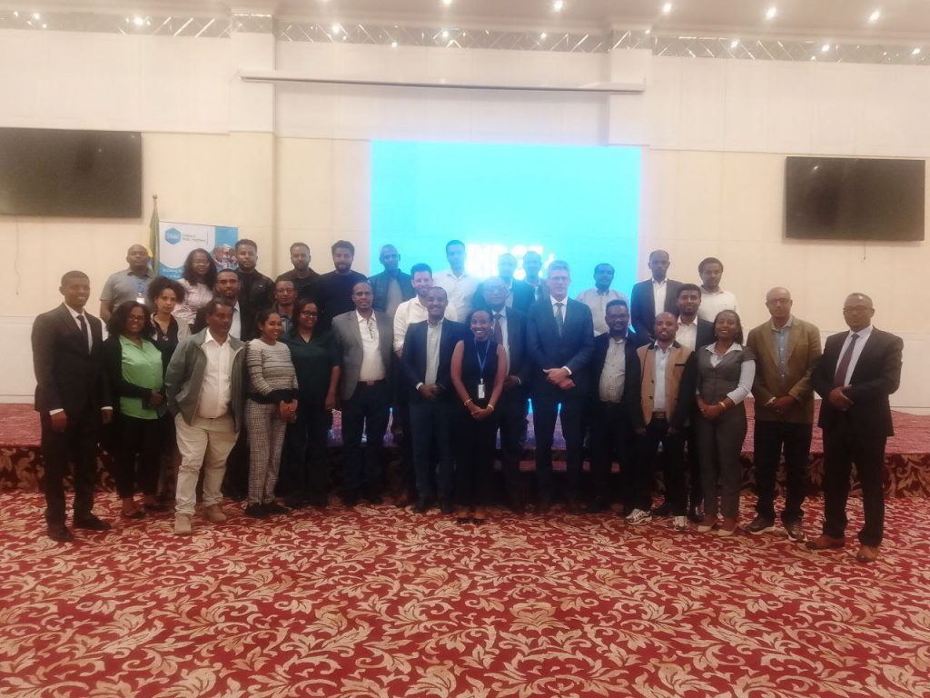 Haramaya University has participated in the 10th Africa Livestock Exhibition Participant group Photo