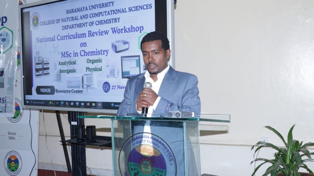 Advances Chemistry Postgraduate Curriculum to Meet National and Global Demands Dr. Meseret