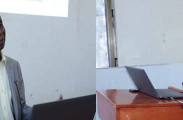 Dr. Sesay Augustine and Dr.Fethia at Training