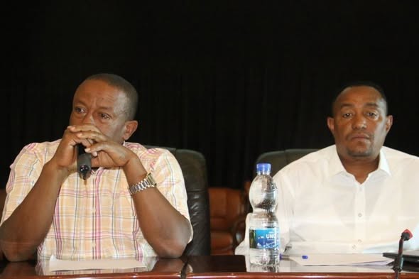 Dr. Temesgen Keno and Professor Alemayehu Geda