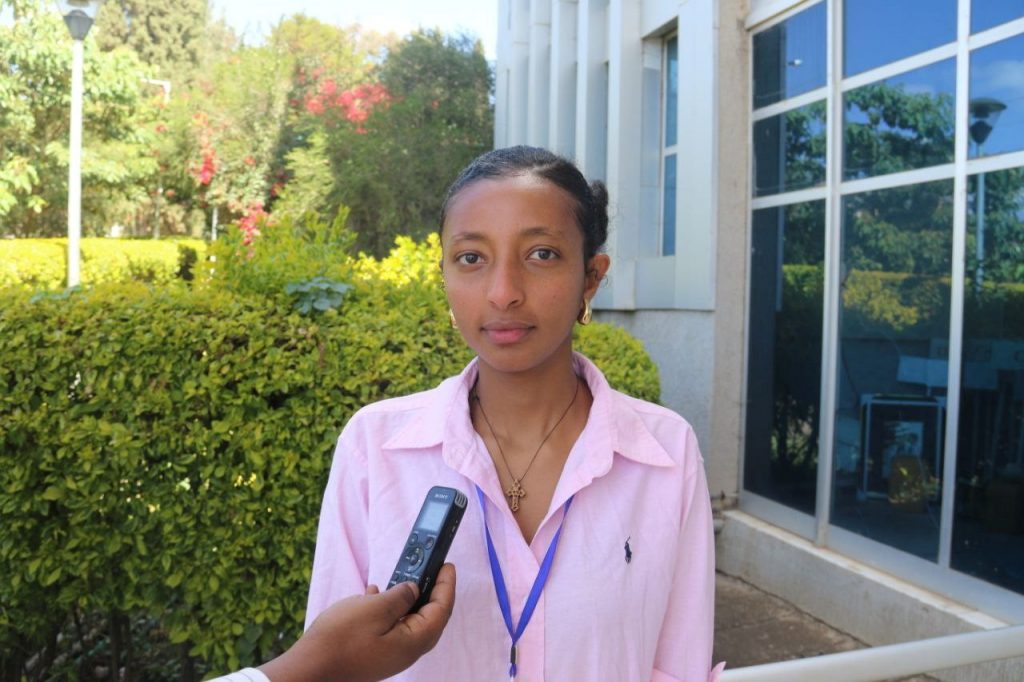 Elizabeth Alemu, President of the Economics Students Forum