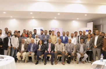 Haramaya University Participates in the Second Bi-Annual Meeting group photo