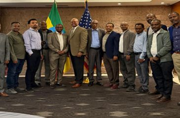 Haramaya University delegates participant group Photo