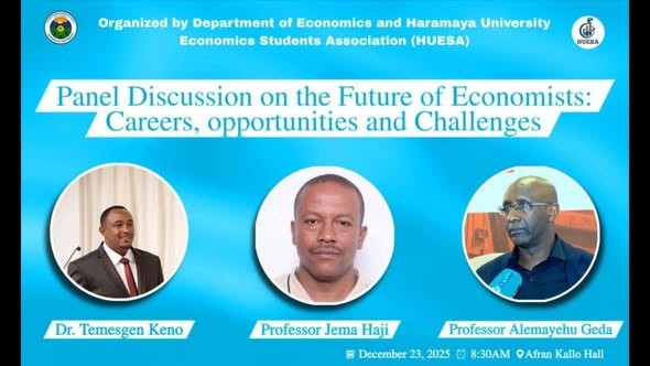 Haramaya University's Economics Students Forum convened