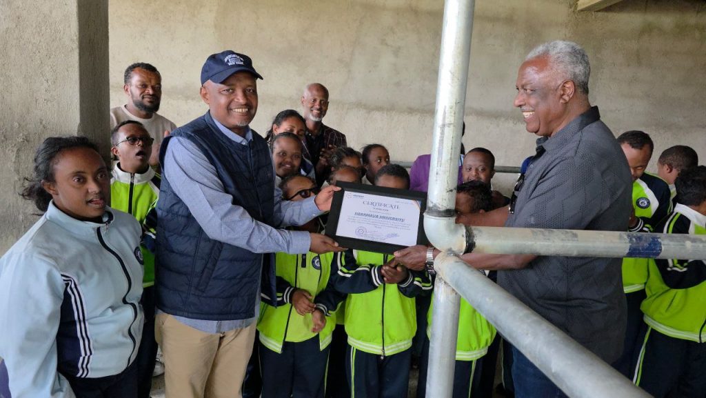 This generous contribution from Haramaya University represents