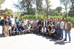 Exploring Pathways from Researcher to Innovator: Turning Scientific Work into Market-Ready Impact training time group photo