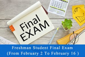 FreshMan Final Exam
