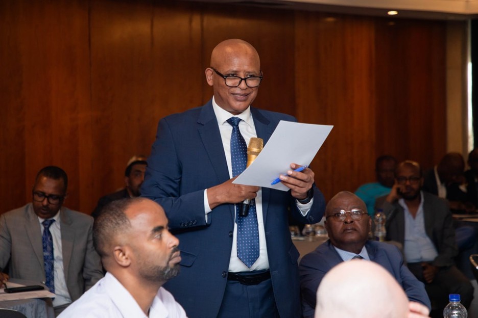 Haramaya University was represented by its top leadership and policy task chairs