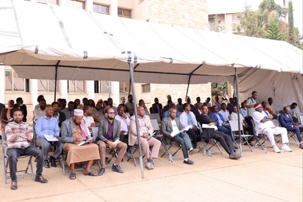 officiated the launch