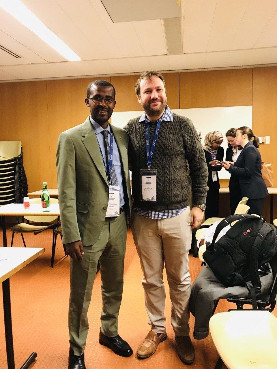 Ms. Hayat Menur Akmel, Ms. Asma Mohammed Omer, and Mr. Gemechis Mando Boru