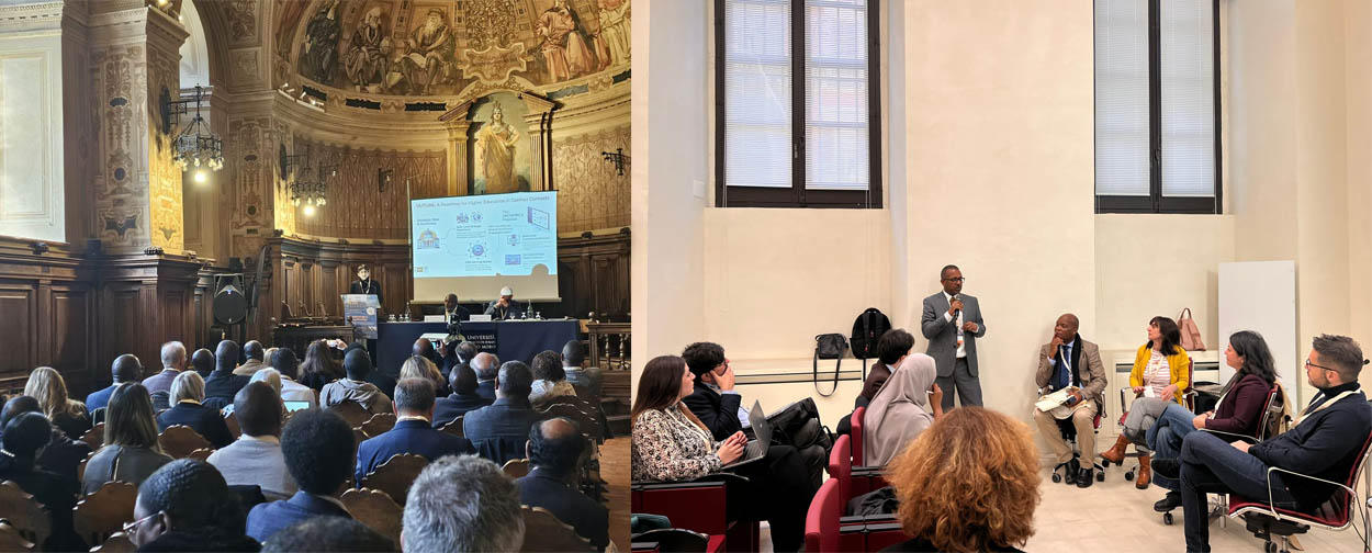 Dr.Jemal Yousuf at Presenting on UNITAFRICA Project 