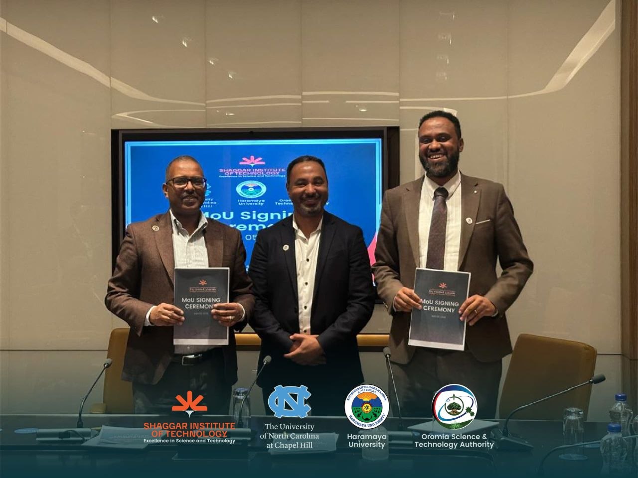 At the event founder of the Sheger Institute of Technology 