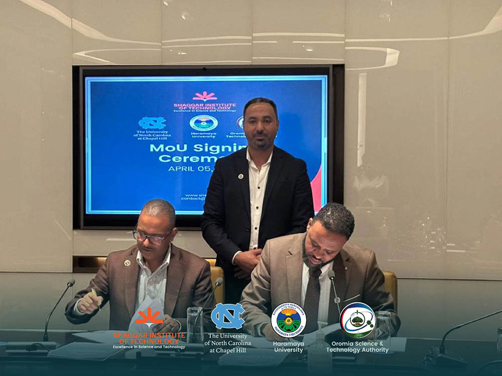 Signs Strategic Multi-Institutional MoU to Advance Research and Innovation with HU President