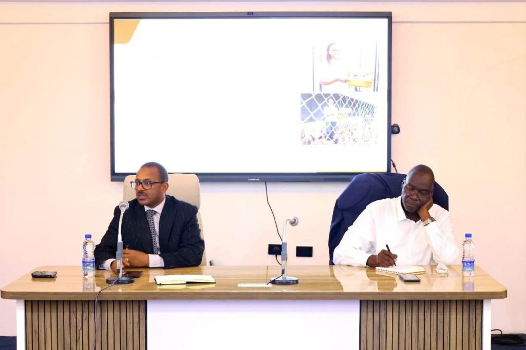 Dr. Jemal Yousuf and Prof. Patrick Okori