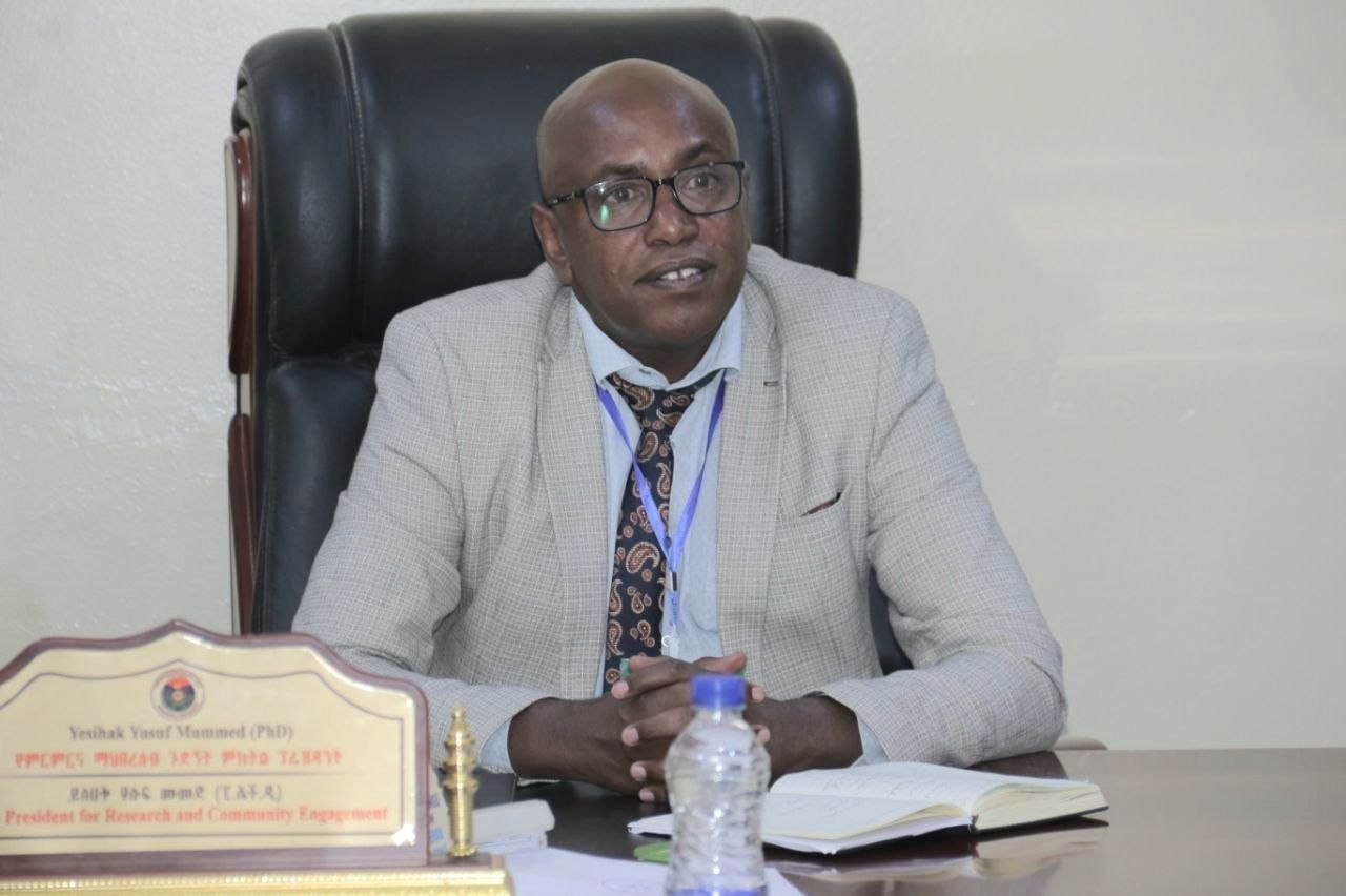 Dr. Yisak Muhammed at Haramaya University Discusses Tourism Destination Development in Eastern Ethiopia with the Oromia Tourism Commission