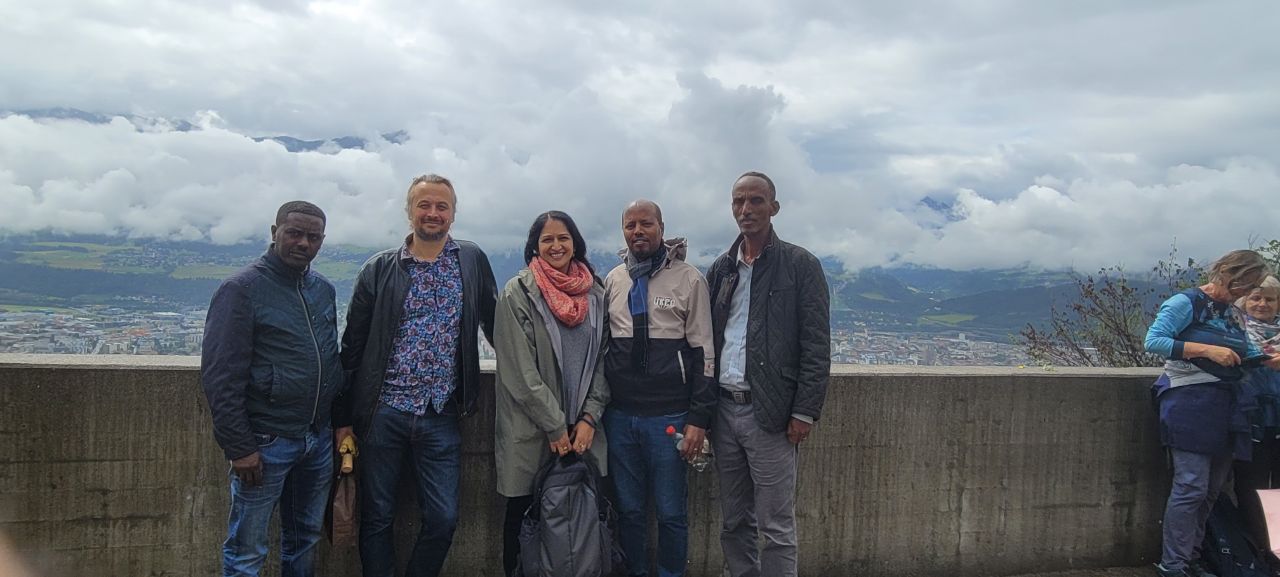 A delegation from Haramaya University recently conducted a research visit at to tower