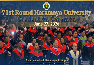 Haramaya University graduation ceremony 2026 GC
