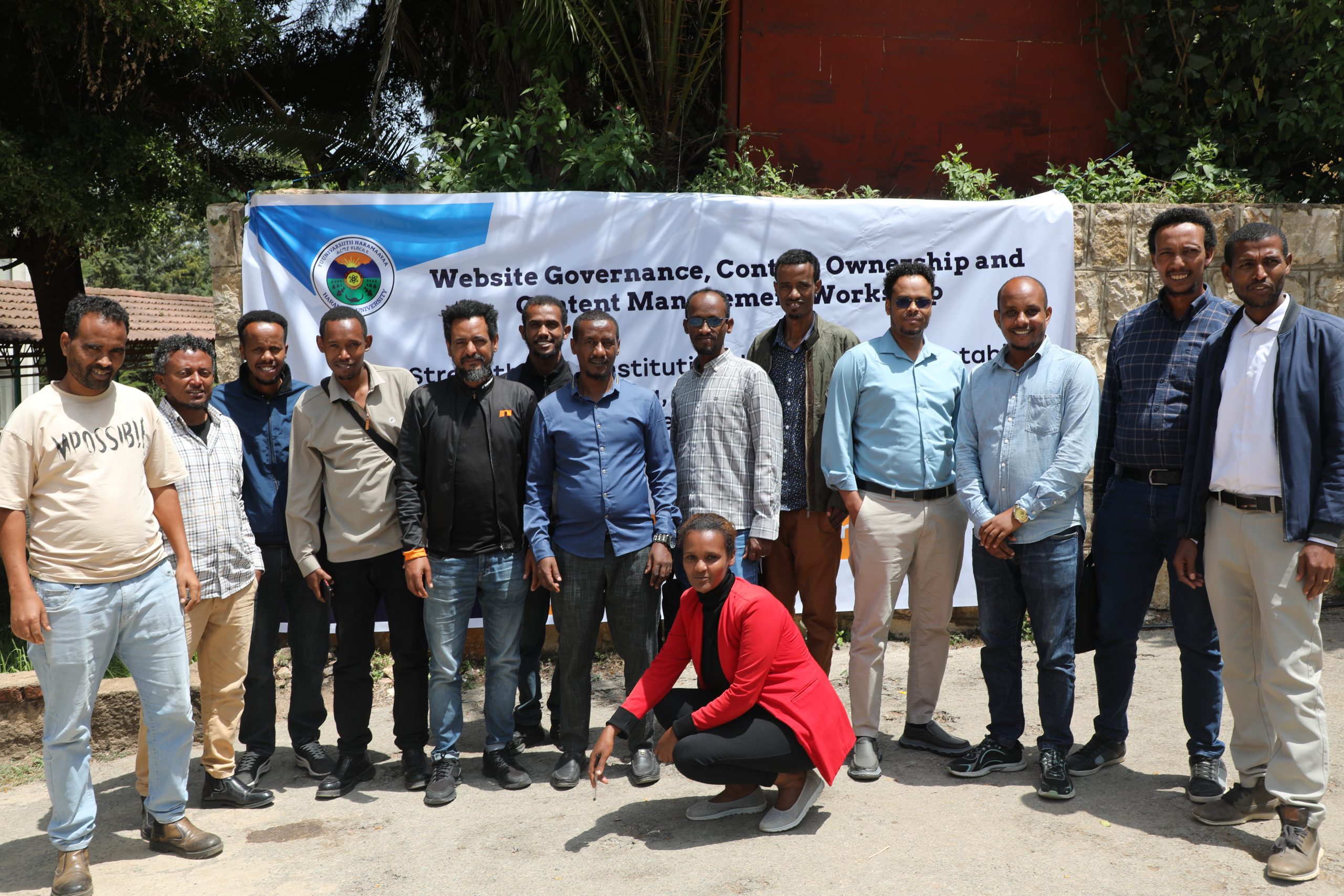 Website Content Management Workshop Participant